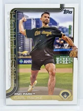 2025 Topps Series 1 First Pitch FP-6 Carl Radke Pittsburgh Pirates