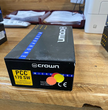 Crown PCC-170-SW Supercardioid Condenser Professional Boundary Microphone