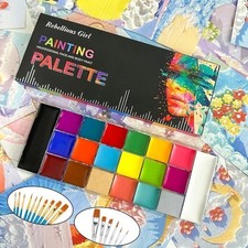20 Colors Face Body Painting Oil, Athena Painting Palette, Face Body Paint Set,