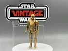 Vintage Custom Star Wars Figure Gold Death Star Droid Kenner 3.75”