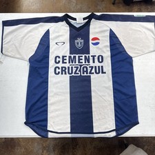 VTG Pachuca CF Jersey Pepsi CEMENTO CRUZAZUL  M/L