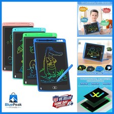 6GEY-1AEE-BGHT LCD Writing Tablet Colorful Doodle Board Drawing Educational