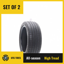 Set Of 2 Used 22545r17 Kumho Solus Ta51 91w - 8.532 Set Of 2 Used 22545r17 Kumho Solus Ta51 91w - 8.532