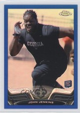 2013 Topps Chrome Blue Border Refractor 139/199 John Jenkins #151 7f3