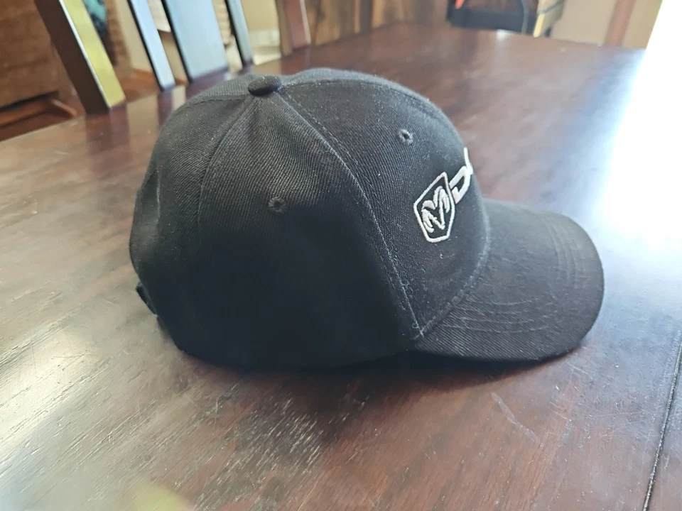 Gorra de béisbol Dodge Mopar negra letras blancas buen estado envío rápido 🧢 Foto 4 de 4