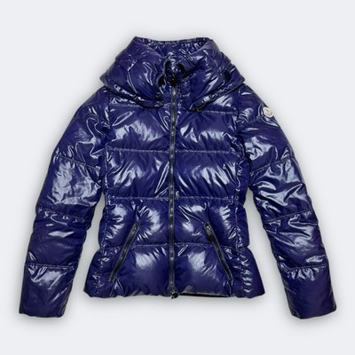 Moncler Aliso Women s Down Jacket Purple Size M Good Condition