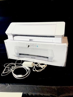 Silhouette Cameo 4 Cutter with Box And Cords - Please Read