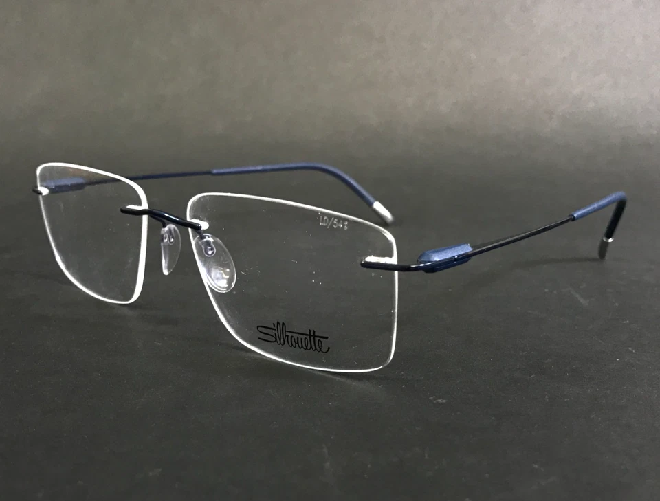 Monturas de gafas Silhouette 5561 LD 4540 azul purista medianoche 54-17-145 Foto 4 de 4