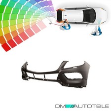 Lackiert Stoßstange vorne PDC SRA passt für Mercedes M-Klasse ML W166 bj 11-15