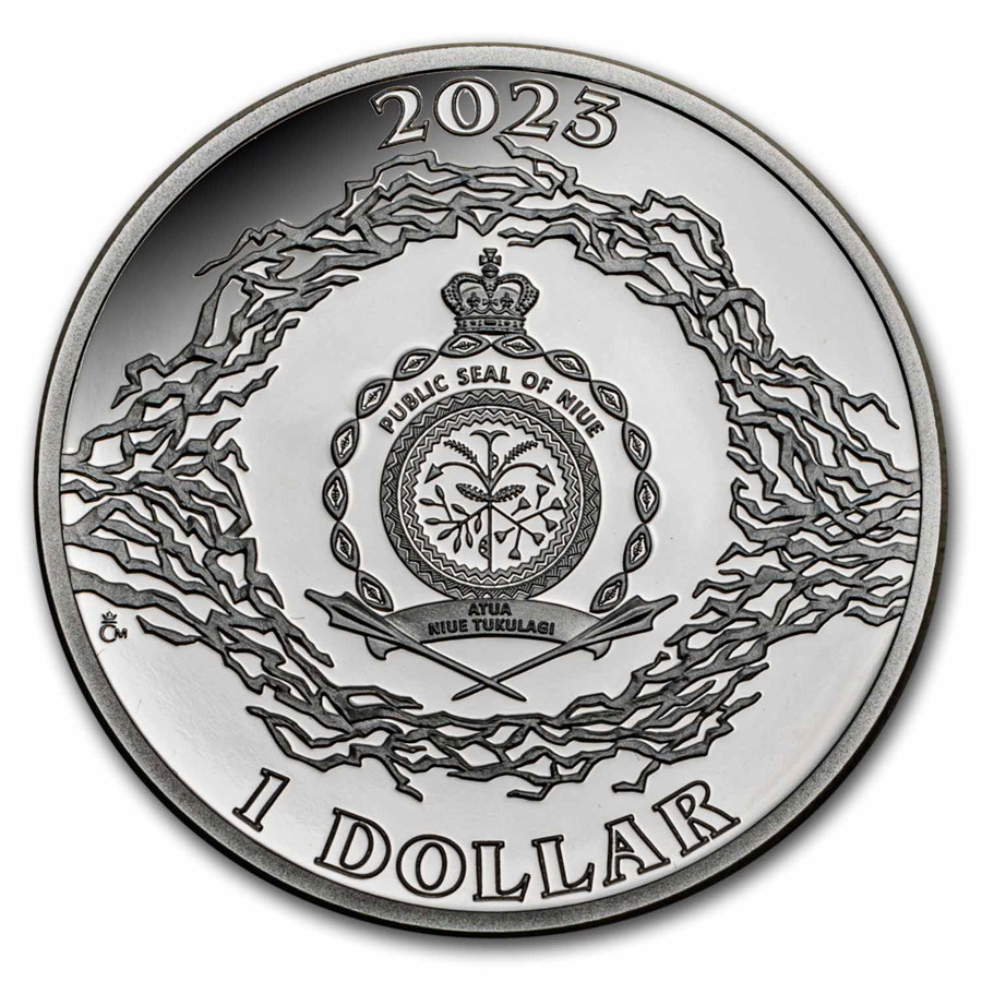 2023 Niue 1 oz Silver Proof Nikola Tesla; Niagara Falls | eBay