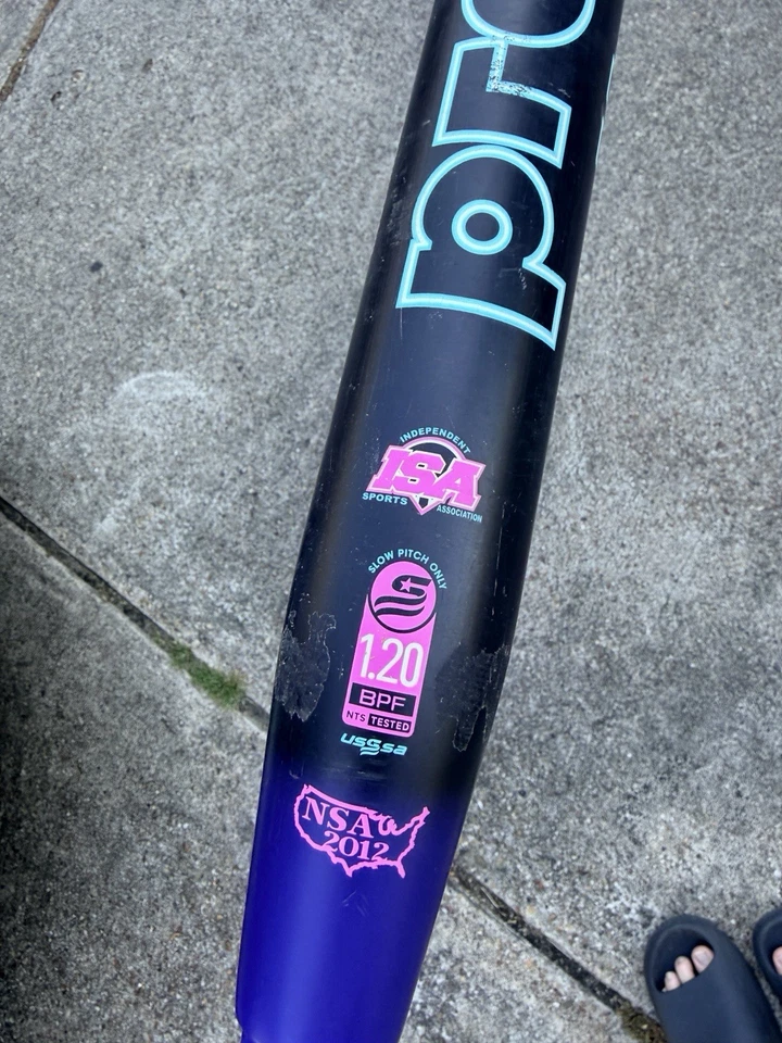 Bate de softbol lanzamiento lento Proton Hot Butter After Dark ASA (26) - equilibrado Foto 3 de 4