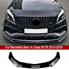 Spoilerschwert Frontspoiler Cuplippe aus ABS für 13-18 Benz W176 A45 AMG LINE
