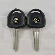 2× Ilco Orion Replacement Transponder Key Blank Fits 1997 98 99 Cadillac Catera