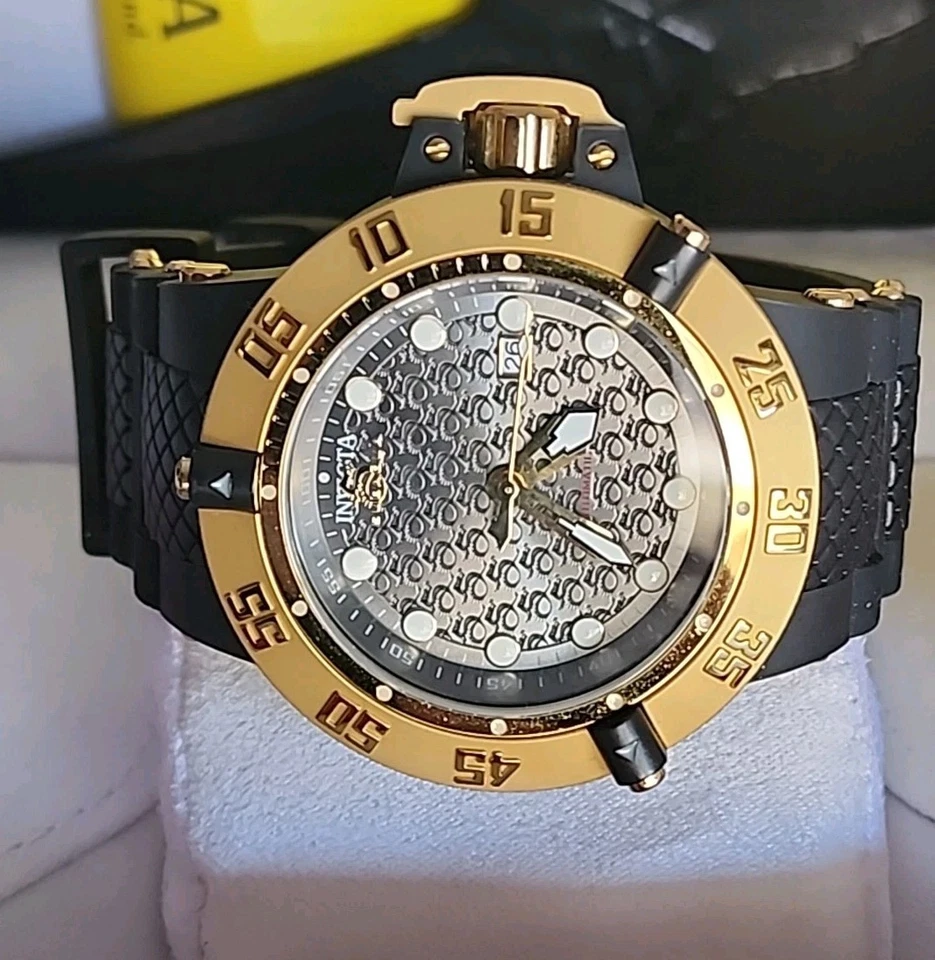 Автоматические мужские часы Invicta 31722 Subaqua Noma DRAGON 24 камня - НОВЫЕ И РЕДКИЕ - Изображение 4 из 4