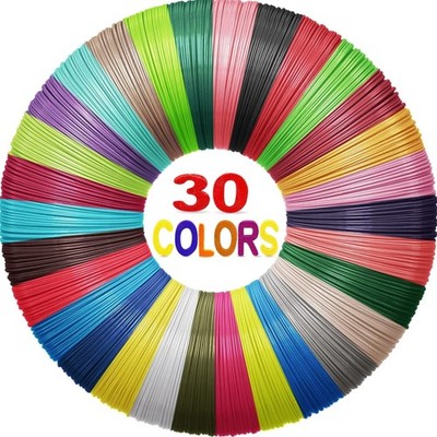 3D Filament PLA 30 Farben 1,75mm 90m kompatibel mit MYNT3D SCRIB3D