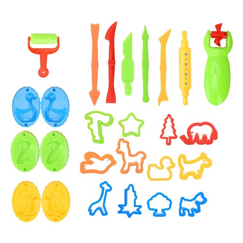 26pcs Color Clay Mold Colorful Mud Mould Children Clay Toy Arts Crafts NEW - Picture 4 of 7