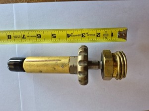 Propane tank refill adapter. From large stationaly tank to industry sized tanks.