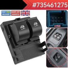 Electric Window Switch Button Control For Peugeot Bipper 2008-18 Citroen Nemo