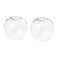 Clear Seeded Glass Globe Lamp Shades Clear Seeded Globe Glass Lamp Shades