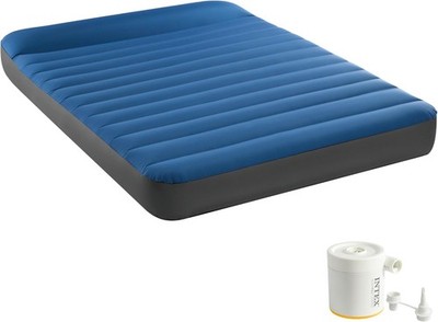Intex TruAire Camping Matratze Luftbett 2 Personen USB Pumpe 137x191x22cm 272kg