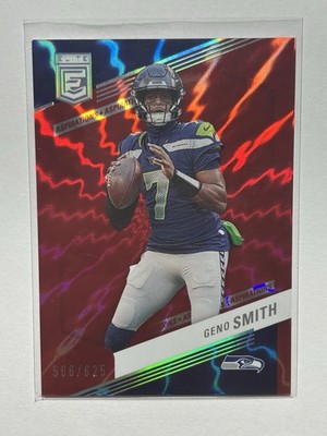 2023 Panini Donruss Elite - Geno Smith #39 Aspirations Shimmer /625
