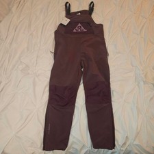 Nike ACG Overalls Kids Medium Burgundy New