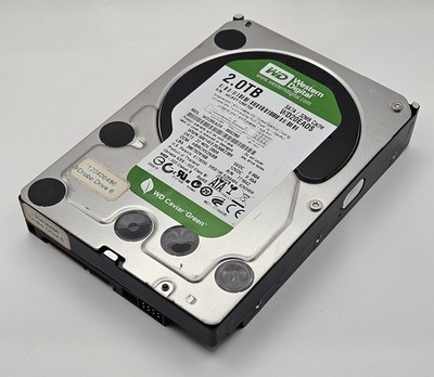 Western Digital Green 2TB 5400RPM SATA 3Gbps 32MB Cache 3.5'' Hard Drive WD20EADS