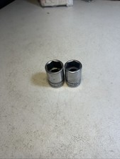 SNAP ON TOOLS - Lot Of 2 Shallow Sockets , 1/2” Drive, 6pt (11/16 SNAP ON TOOLS - Lot Of 2 Shallow Sockets , 1/2” Drive, 6pt (11/16