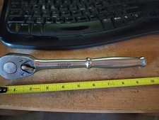 Vintage 1960s Snap On 71-10 Pear Head 12 Ratchet Socket Wrench Tool Pat Usa