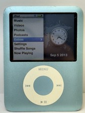 Ipod Nano 3rd Generation Model A1236 8GB In Working Condition