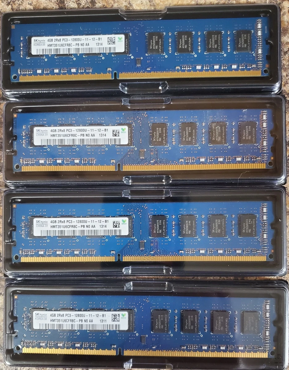 Preços baixos em Hynix PC3-12800 (DDR3-1600) Módulos de Memória