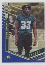 2018 Donruss Elite Rookies Blue 9/10 Josh Adams #171 1m1a