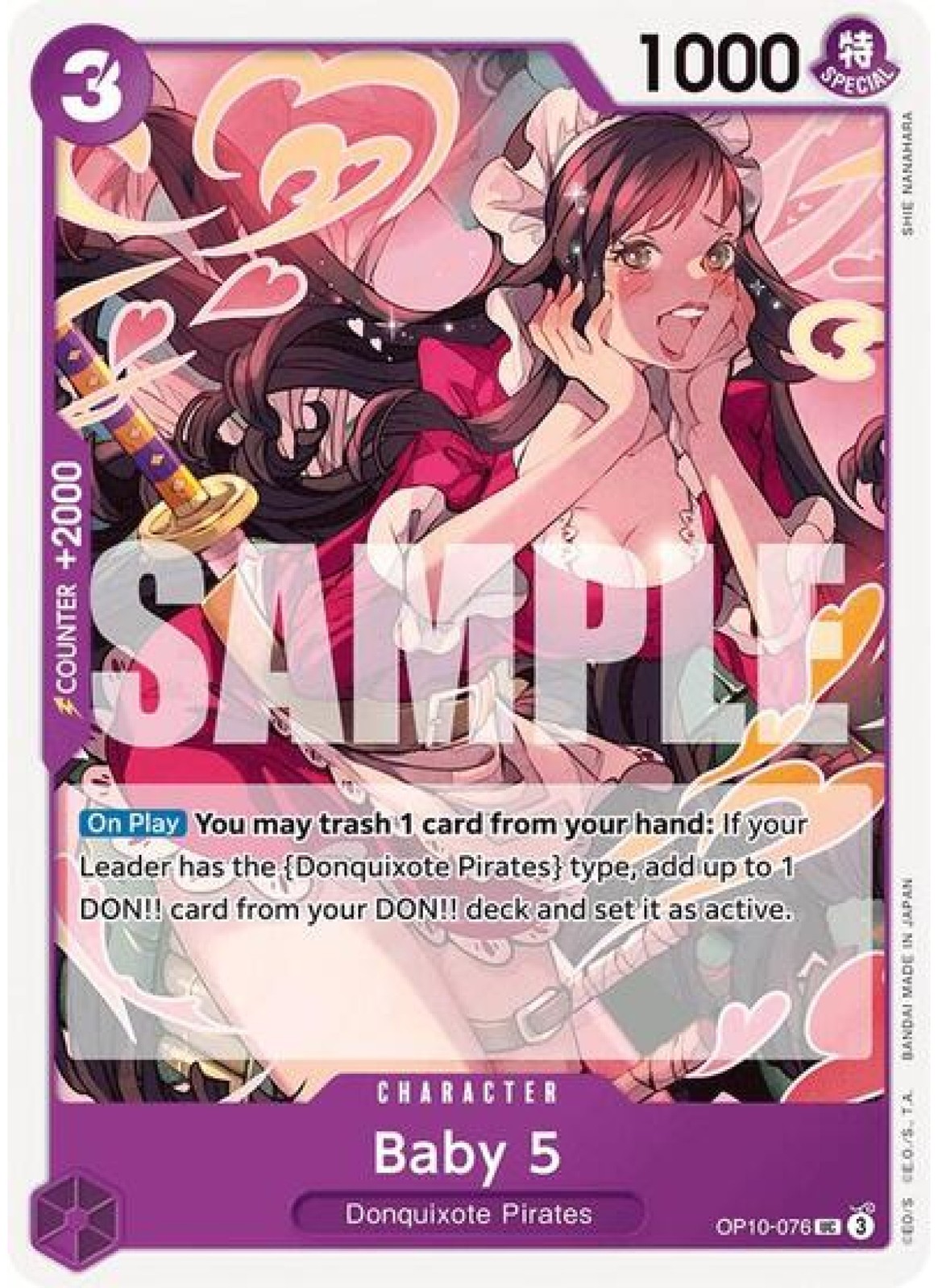 Baby 5 #OP10-076 Royal Blood NM One Piece