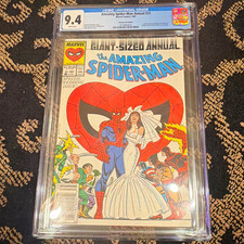 Marvel Amazing Spider-Man Annual #21 CGC 9.4 (1987) Newsstand Variant Rare!