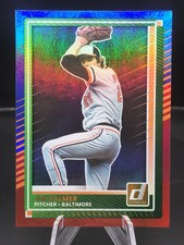 2025 Donruss Jim Palmer #57 Red & Blue Parallel Baltimore Orioles