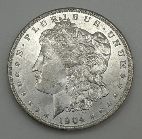1904-O Morgan Silver Dollar $1 XF/AU New Orleans Mint Nice Coin