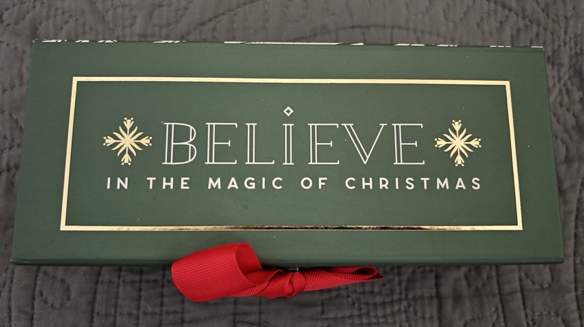 New - Place & Time Decorative/Holiday/Christmas Gift Box w/ Lid