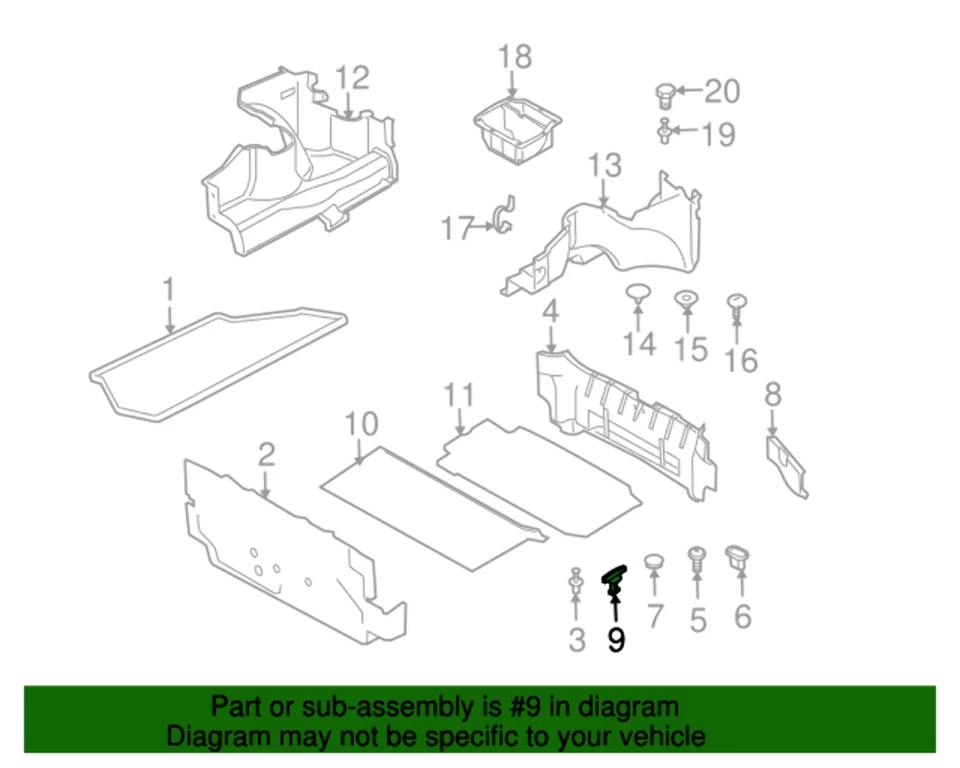 New Genuine BMW Lock (1992-2008) OE 51478120281 - Image 2 of 4