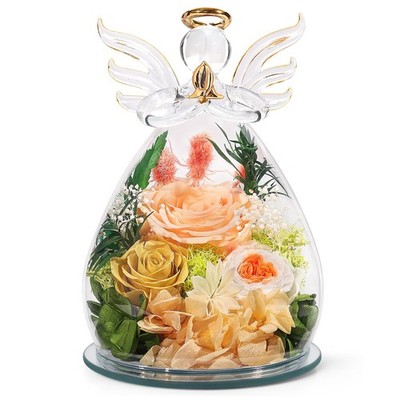 Gifts for Mom Birthday Gifts for Women Preserved Rose Forever Flower in Glass...