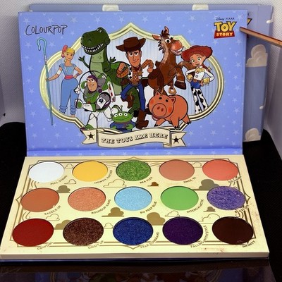 Colourpop ''TOY STORY'' THE TOYS ARE HERE Eyeshadow Palette NIB GORGEOUS!  