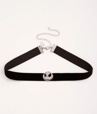 Disney Nightmare Before Christmas Jack Skellington choker Black NWT