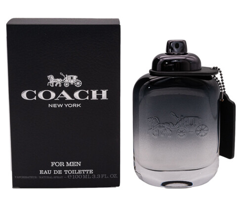 Coach New York by Coach 3.3 / 3.4 oz EDT Cologne for Men Brand New In Box
