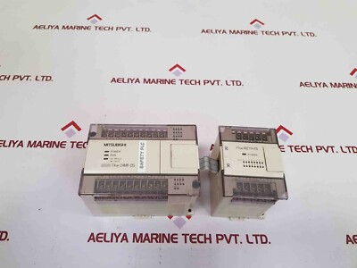 Mitsubishi melsec fx0n-24mr-ds with fx0n-16eyr-es/ul programmable controller