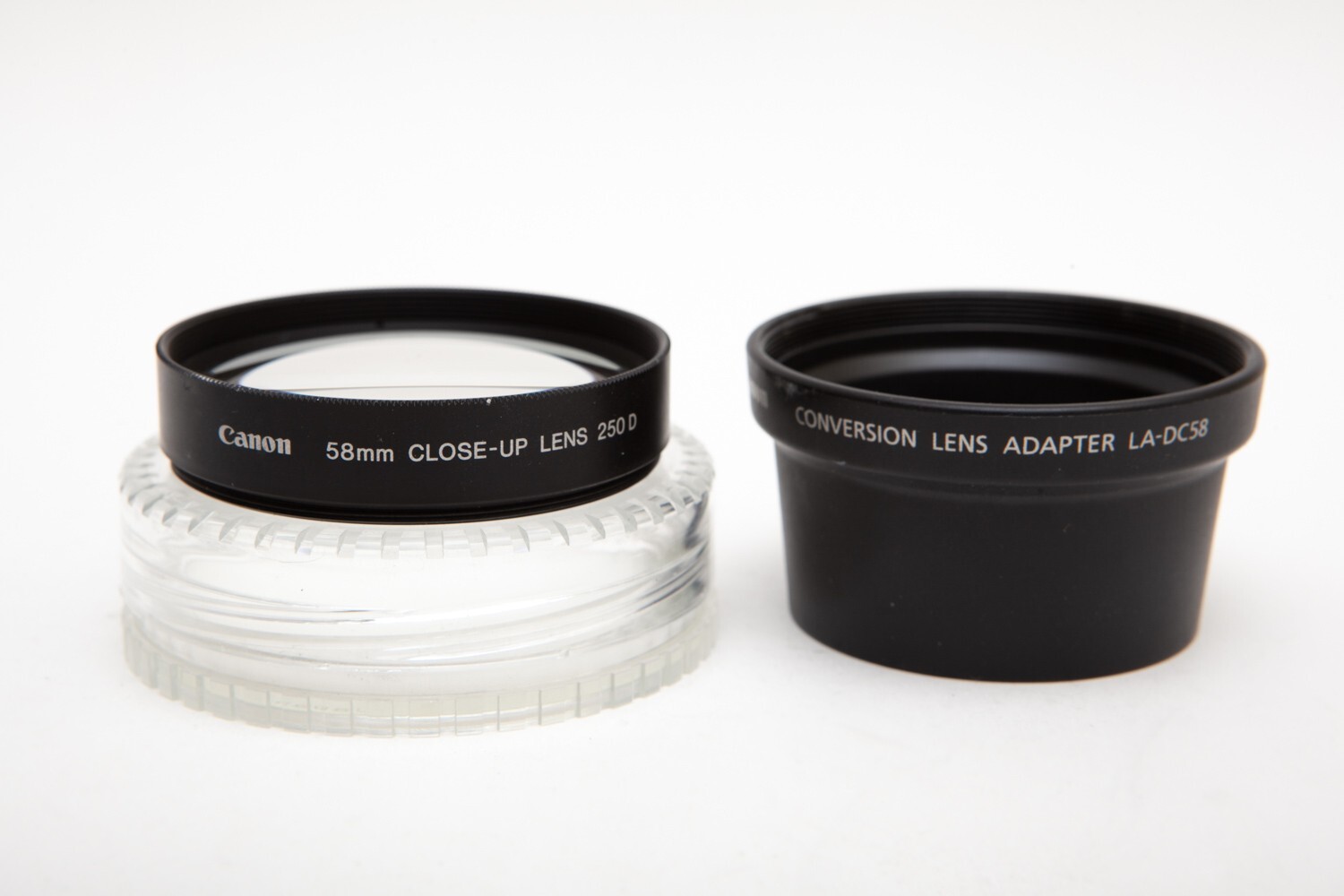 Canon 58mm CloseUp Lens 500D 500 D + Conversion Lens Adapter LADC58