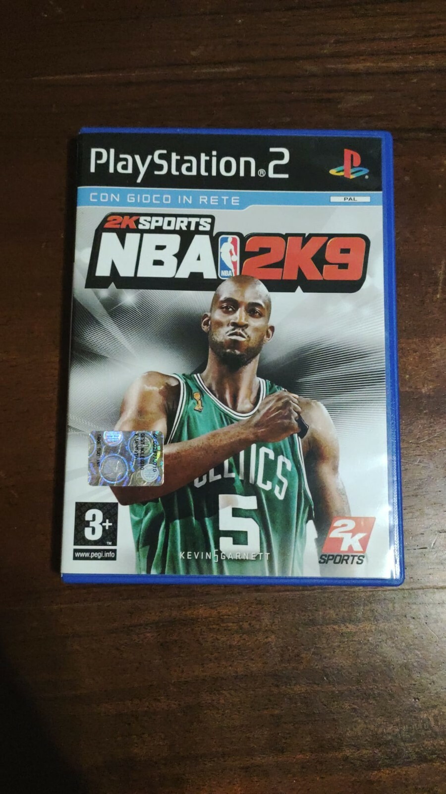 NBA 2K9 PS2 ITA Italien Jeu Vidéo PlayStation 2 Console Sony Excellente