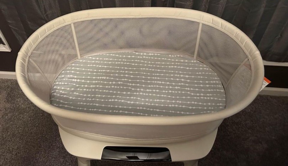 4moms MamaRoo Sleep Supports Baby's Sleep with Adjustable