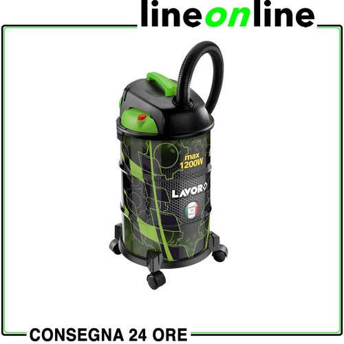 Aspiratore Lavor Vac 30 S - Aspira Solidi E Liquidi, 30 Litri, 1200W, Acciaio - Foto 7
