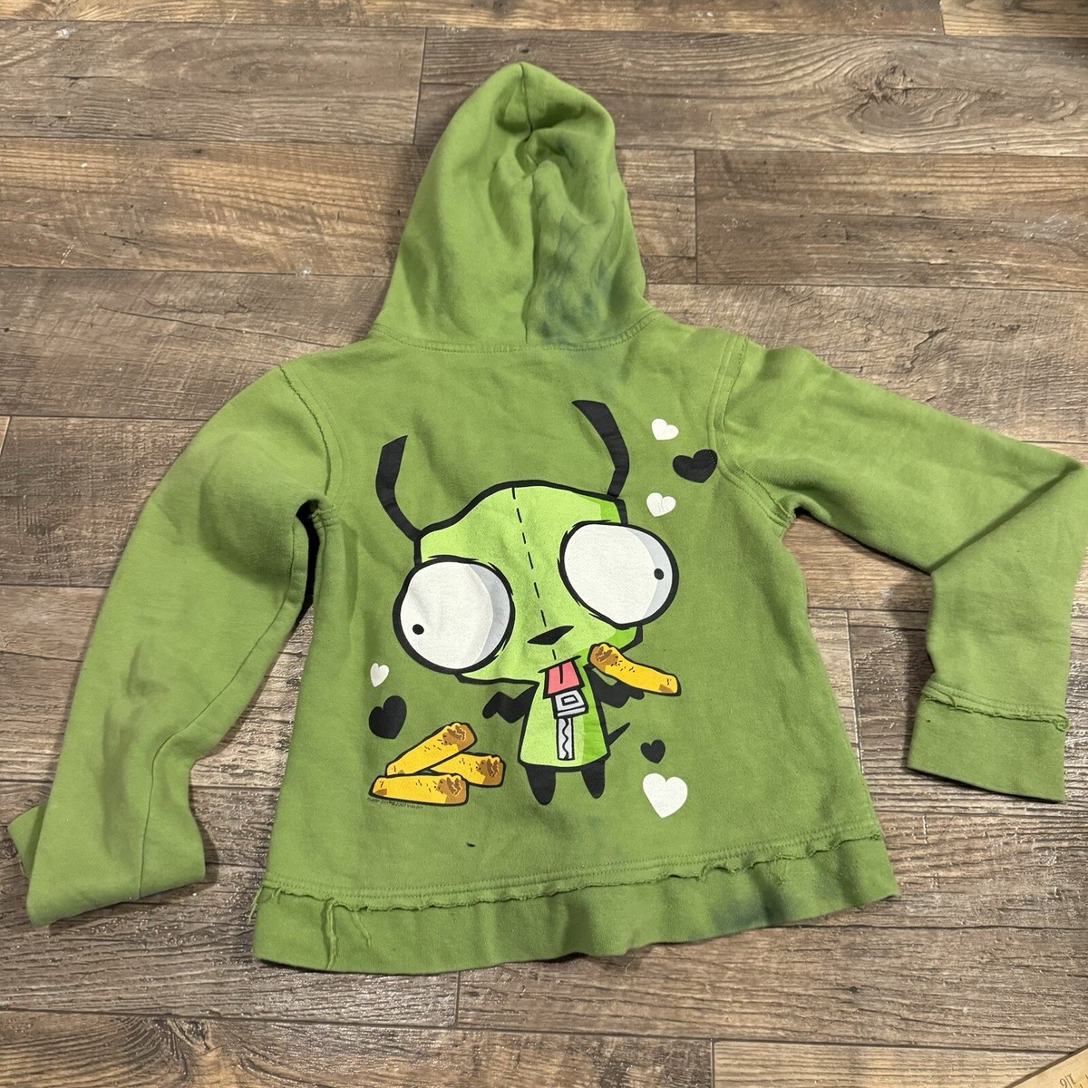Hide2000 Vintage 2000's Invader Zim Mighty Fine Nickelodeon Gir Yay