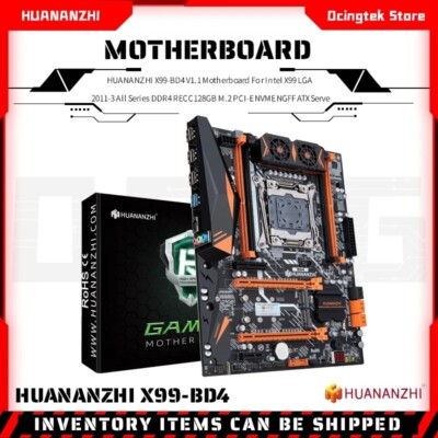 HUANANZHI BD4 Motherboard LGA 2011-3 supports All Series Intel XEON E5V3 V4 DDR4