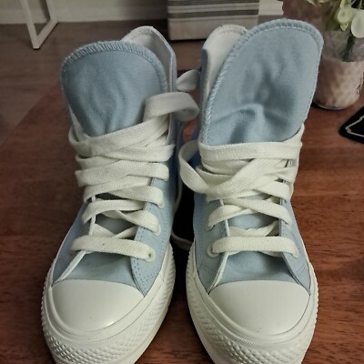  Converse Chuck Taylor All Star Platform High Carolina light blue Women 6.5 